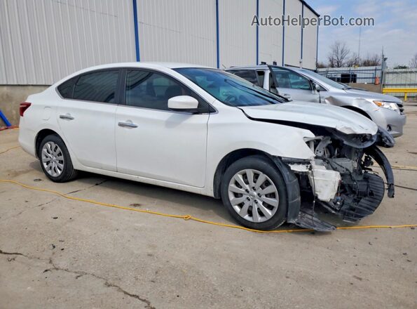 3N1AB7AP2JY210497 2018 NISSAN SENTRA White წინა მარჯვენა