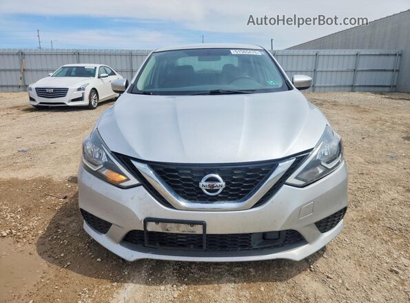 3N1AB7AP2JY230040 2018 NISSAN SENTRA Silver Vista frontal