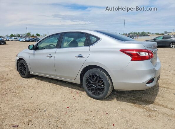 3N1AB7AP2JY230040 2018 NISSAN SENTRA Silver Trasero izquierdo