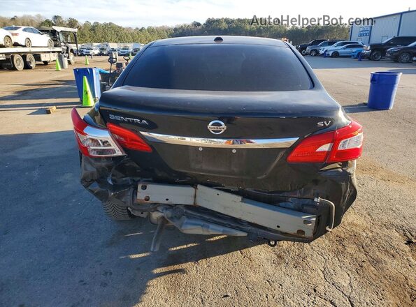 3N1AB7AP2JY233200 2018 NISSAN SENTRA Черный Вид сзади