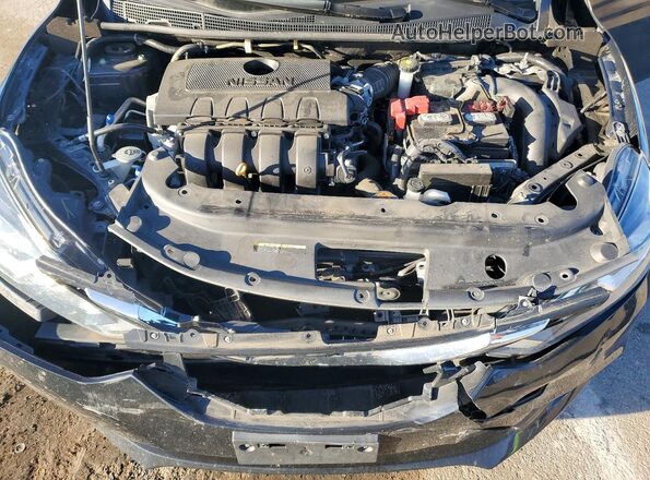 3N1AB7AP2JY233200 2018 NISSAN SENTRA Черный Вид задней части салона