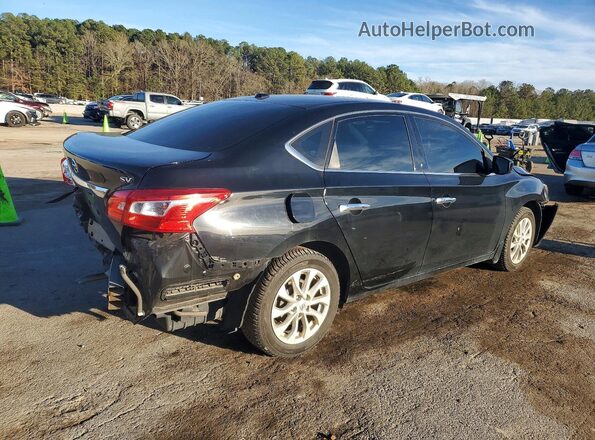 3N1AB7AP2JY233200 2018 NISSAN SENTRA Черный Задняя правая четверть