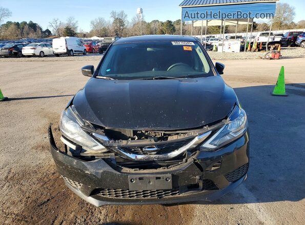 3N1AB7AP2JY233200 2018 NISSAN SENTRA Черный Вид спереди