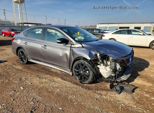 3N1AB7AP2JY244326 2018 NISSAN SENTRA Charcoal Առջևի աջ