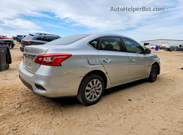 3N1AB7AP2JY297818 2018 NISSAN SENTRA Silver Tył prawy