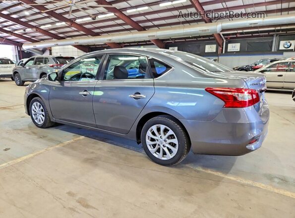 3N1AB7AP2JY304170 2018 NISSAN SENTRA Gray Rear left