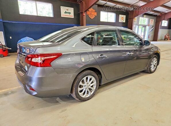 3N1AB7AP2JY304170 2018 NISSAN SENTRA Gray Rear right