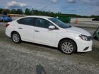 2018 Nissan Sentra S Белый vin: 3N1AB7AP2JY339226