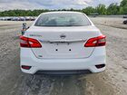 2018 Nissan Sentra S Белый vin: 3N1AB7AP2JY339226