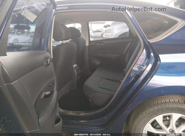 3N1AB7AP2KY248734 2019 NISSAN SENTRA Blue Vista de la etiqueta del VIN