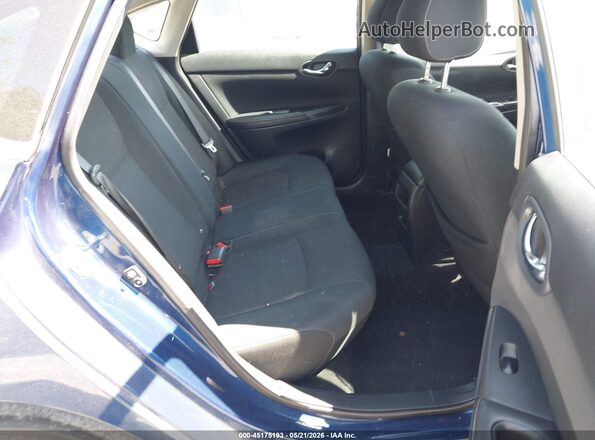 3N1AB7AP2KY268191 2019 NISSAN SENTRA Blue Вид наклейки з VIN-кодом