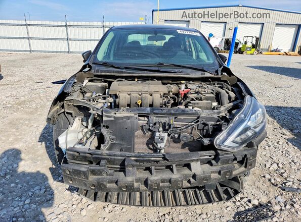 3N1AB7AP2KY357761 2019 NISSAN SENTRA Черный Вид спереди