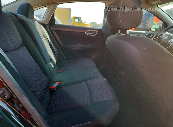 3N1AB7AP2KY357761 2019 NISSAN SENTRA Черный Вид задних сидений