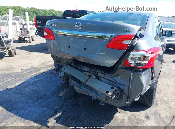 3N1AB7AP2KY427422 2019 NISSAN SENTRA Gray წინა ხედი