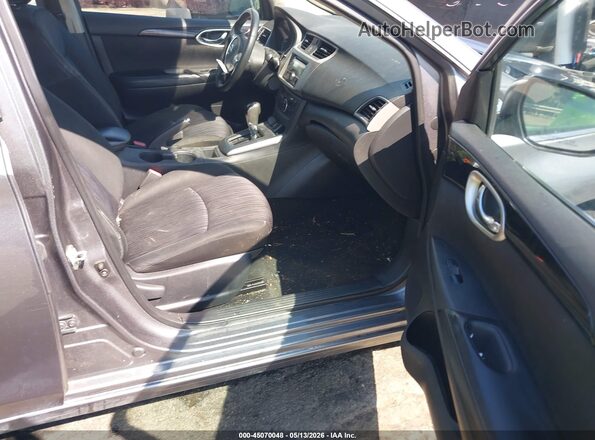 3N1AB7AP2KY427422 2019 NISSAN SENTRA Gray წინა სალონის ხედი