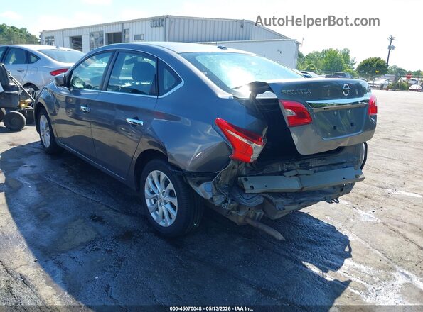 3N1AB7AP2KY427422 2019 NISSAN SENTRA Gray უკანა მარცხენა