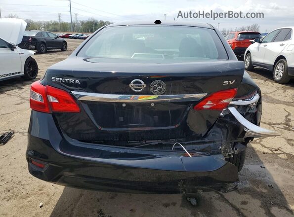 3N1AB7AP2KY439652 2019 NISSAN SENTRA Black უკანა ხედი
