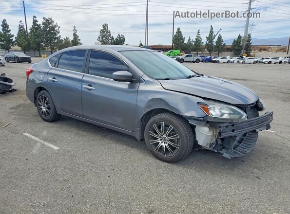 3N1AB7AP3GL680527 2016 NISSAN SENTRA Charcoal Front right