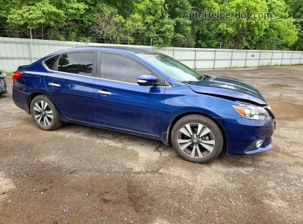 3N1AB7AP3GY227589 2016 NISSAN SENTRA Синий Передняя правая четверть