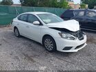 2016 Nissan Sentra Fe+ S White vin: 3N1AB7AP3GY273620