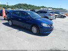 2016 Nissan Sentra S Blue vin: 3N1AB7AP3GY311685