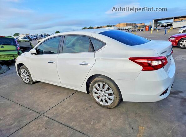 3N1AB7AP3GY324744 2016 NISSAN SENTRA White Trasero izquierdo