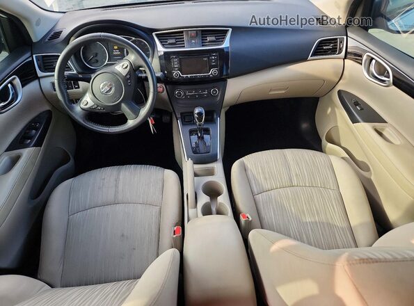 3N1AB7AP3GY324744 2016 NISSAN SENTRA White Vista del salpicadero