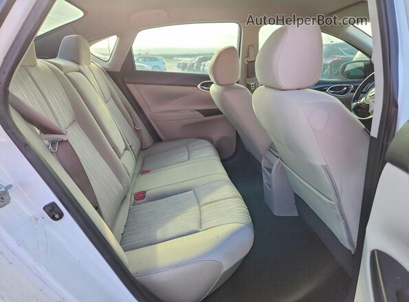3N1AB7AP3GY324744 2016 NISSAN SENTRA White Vista de los asientos traseros