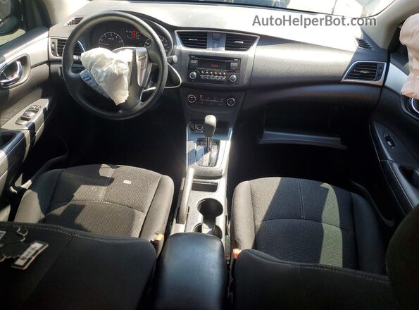 3N1AB7AP3HY211166 2017 NISSAN SENTRA Charcoal Widok deski rozdzielczej