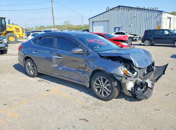 3N1AB7AP3HY211166 2017 NISSAN SENTRA Charcoal Przód prawy