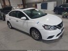 2017 Nissan Sentra Sv White vin: 3N1AB7AP3HY307203