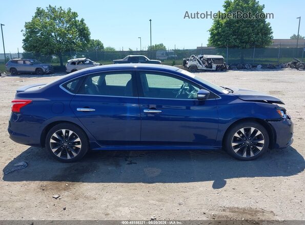 3N1AB7AP3HY310277 2017 NISSAN SENTRA Dark Blue Vista del cuadro de instrumentos