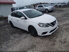 2017 Nissan Sentra Sv White vin: 3N1AB7AP3HY386274