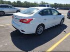 2018 Nissan Sentra Sv White vin: 3N1AB7AP3JL647275
