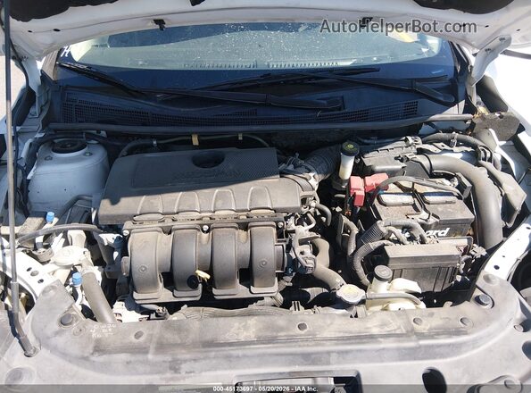 3N1AB7AP3JL647275 2018 NISSAN SENTRA White Հետևի տեսք