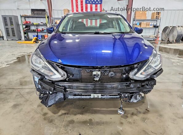 3N1AB7AP3JL658275 2018 NISSAN SENTRA Синий Вид спереди