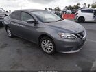 2018 Nissan Sentra Sv Gray vin: 3N1AB7AP3JY226773