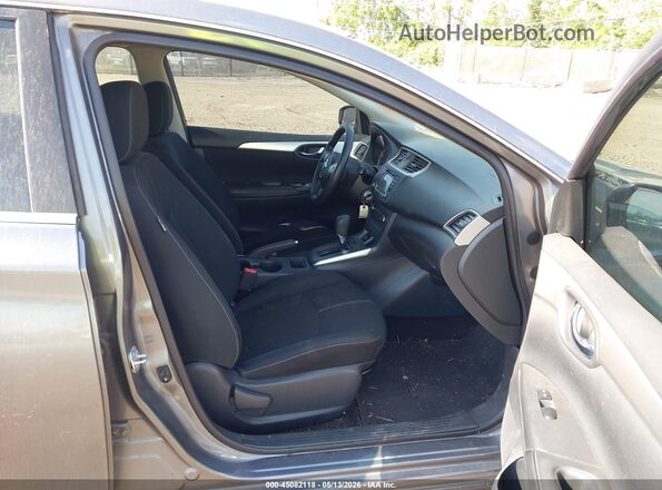 3N1AB7AP3JY240463 2018 NISSAN SENTRA Gray Вид салону спереду