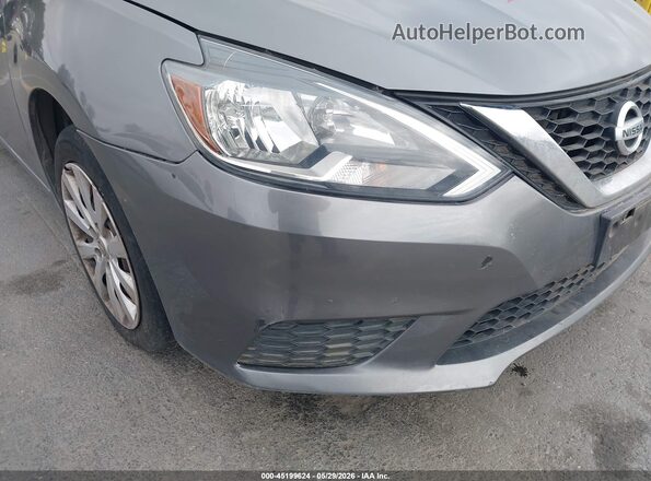 3N1AB7AP3JY293647 2018 NISSAN SENTRA Gray Դիմացի տեսք