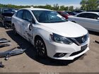 2018 Nissan Sentra Sr White vin: 3N1AB7AP3JY347044