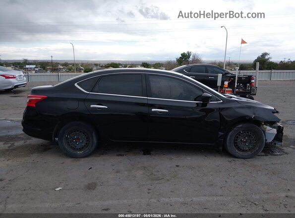 3N1AB7AP3KY257023 2019 NISSAN SENTRA Black Vista interior trasera