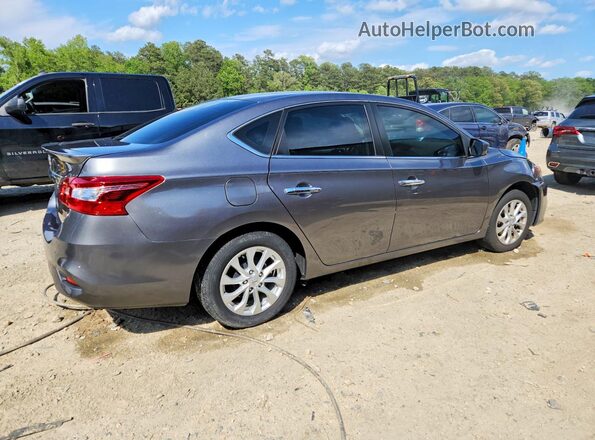 3N1AB7AP3KY375914 2019 NISSAN SENTRA Gray Rear right