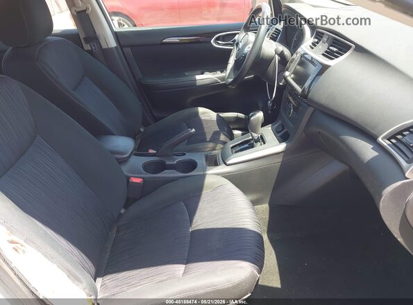 3N1AB7AP3KY407017 2019 NISSAN SENTRA White Vista interior delantera
