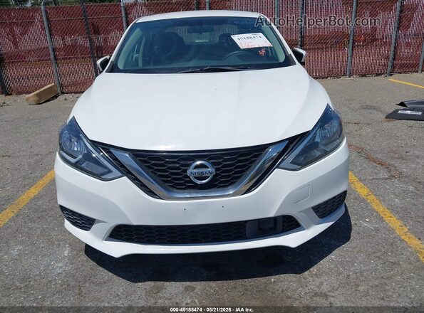 3N1AB7AP3KY407017 2019 NISSAN SENTRA White Vista frontal