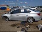 2019 Nissan Sentra Sv Silver vin: 3N1AB7AP3KY435657