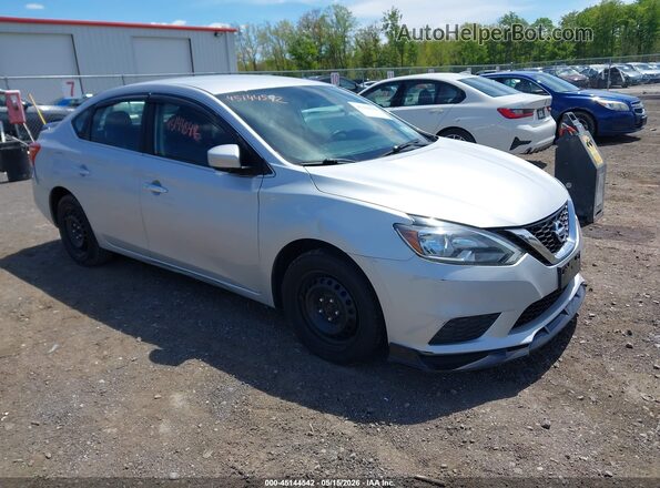 3N1AB7AP4GL648198 2016 NISSAN SENTRA Gray Delantero derecho