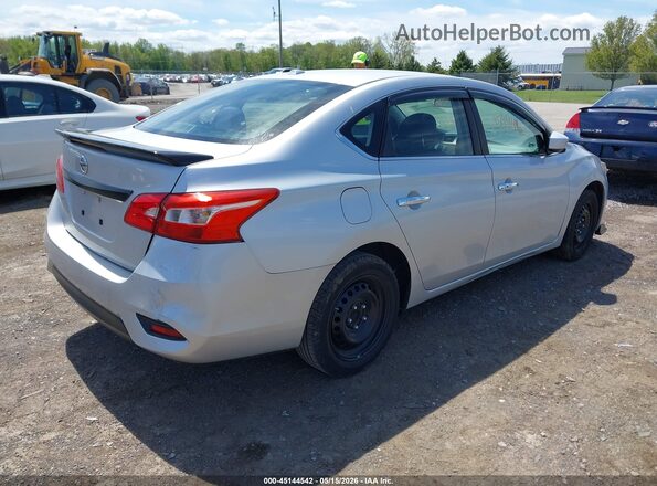 3N1AB7AP4GL648198 2016 NISSAN SENTRA Gray Trasero derecho