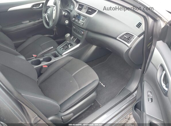 3N1AB7AP4GL684182 2016 NISSAN SENTRA Gray წინა სალონის ხედი