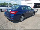 2016 Nissan Sentra S Blue vin: 3N1AB7AP4GY226550