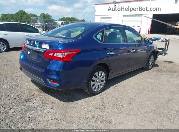 3N1AB7AP4GY226550 2016 NISSAN SENTRA Blue Trasero derecho
